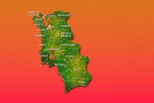 Este é o ponto de situação dos incêndios em Portugal. Veja o mapa