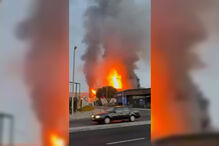 Incêndio deflagra em loja em Carnaxide durante a madrugada