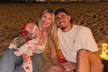 Yasmin e o namorado Hugo