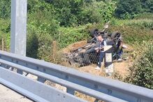 Jovem de 23 anos morre em despiste de carro na A25 em Oliveira de Frades