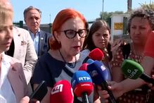 Ministra do Ambiente apresenta soluções para falta de água em Almada mas fala em 3 semanas para estabilizar o sistema