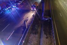 Duas jovens de 16 e 20 anos morrem após carro cair de viaduto em São Mamede de Infesta