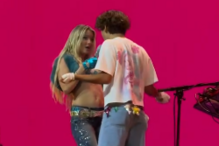 Afonso Barreto com Zara Larsson no NOS Alive