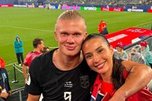 Erling Haaland e Isabella Haugseng Johansen