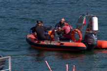 Embarcações auxiliaram nas buscas no rio Douro