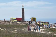 Homem resgatado após queda em zona de difícil acesso no Cabo da Roca em Sintra
