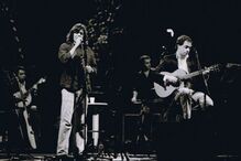 Luís Represas e António Zambujo num concerto em 2007