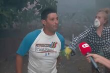 'Isto é uma vergonha!': população indignada durante incêndio em Alijó por falta de limpeza de terrenos