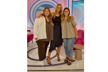 Cristina Ferreira com duas convidadas no programa