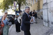 Velório de Luís Represas na Basílica da Estrela em Lisboa