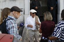 Despedida a Luís Represas na Basílica da Estrela com familiares e amigos