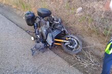 Motocilista morre após despiste na A24