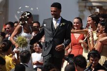 Casamento de Lucas Lima e Talita Guedes em Portugal