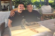 Sérgio Conceição de férias no Algarve com a família