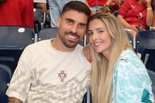 Débora Lourenço e Rúben Neves