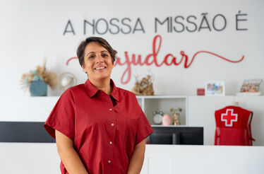 Carla Lima, coordenadora da delegação da Cruz Vermelha Portuguesa na Trofa