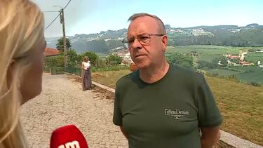 "Temos três casas muito pertinho": presidente da Junta de Freguesia de Vale de São Martinho descreve a evolução do fogo