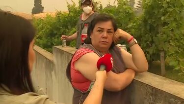 "É só para a fotografia", diz moradora revoltada com a falta de apoio dos bombeiros