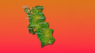 Este é o ponto de situação dos incêndios em Portugal