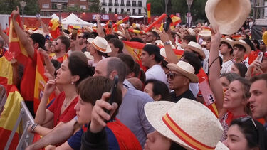 Festa em Madrid após Espanha bater Portugal e apurar-se para os quartos de final do Mundial