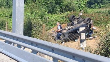 Jovem de 23 anos morre em despiste de carro na A25 em Oliveira de Frades