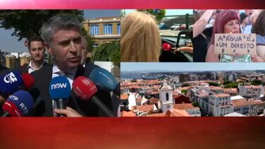 Carneiro diz que ministra fez declarações "que não correspondem à realidade" sobre água em Almada