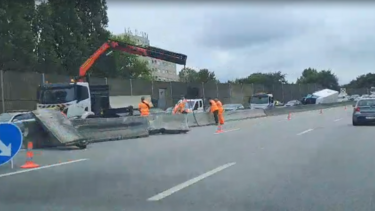 Vídeo mostra aparatoso acidente que provocou um ferido grave na A3 na Maia