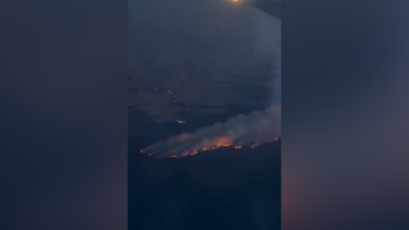 Imagens aéreas mostram dimensão do incêndio na floresta francesa de Fontainebleau