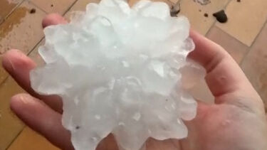 Tempestades de granizo atingem o sul da França