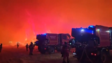Imagens impressionantes mostram incêndio que já consumiu mais de 4 mil hectares no nordeste de Espanha