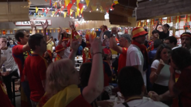 Festa espanhola já começou em Nova Iorque antes da final com a Argentina