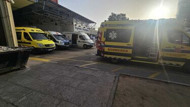 Ambulâncias dos bombeiros do Algarve retidas nas urgências de hospitais 315 horas em 20 dias