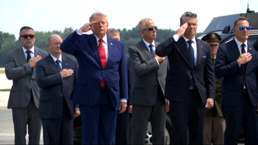 Trump presta homenagem a quatro militares norte-americanos mortos no Médio Oriente