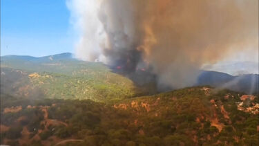 Imagens aéreas mostram dimensão dos incêndios em Ávila
