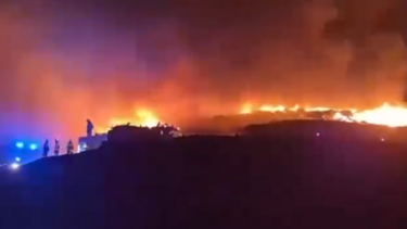 Incêndio deflagra em empresa de tratamento de resíduos em Vila Nova de Famalicão
