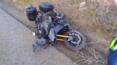 Motocilista morre após despiste na A24