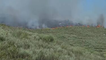 Incêndio deflagra em zona de mato em Vila Verde