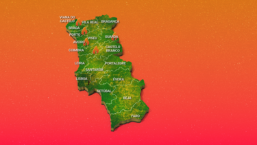 Este é o ponto de situação dos incêndios em Portugal. Veja o mapa