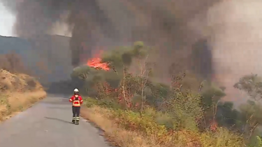 Incêndio em Bragança em fase de resolução