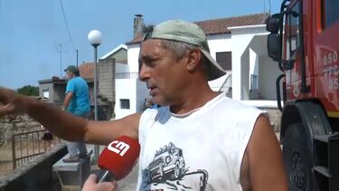 "Uma noite complicada": popular ajudou a combater incêndio na aldeia do Rabaçal