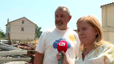 Grande repórter do CM mostra aldeia na Guarda cercada pelas chamas