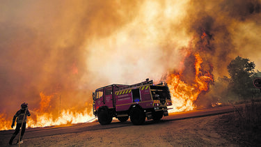 Dominado incêndio que deflagrou na Guarda