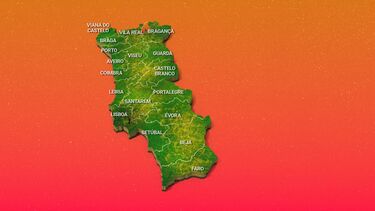 Este é o ponto de situação dos incêndios em Portugal. Veja o mapa