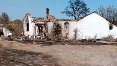Equipa da CMTV mostra cenário de destruição após incêndios que deflagraram em França 