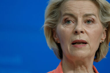 Ursula von der Leyen, líder da UE
