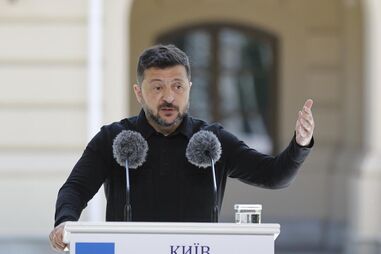 Presidente da Ucrânia, Zelensky 