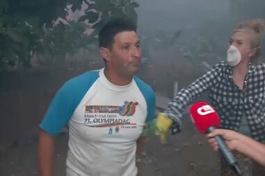 "Isto é uma vergonha!": população indignada durante incêndio em Alijó por falta de limpeza de terrenos