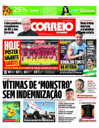 Capa de Jornal