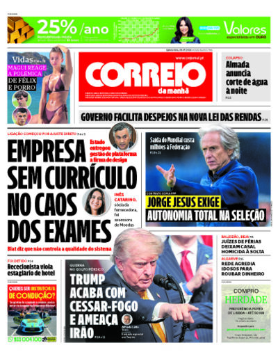 Capa de Jornal