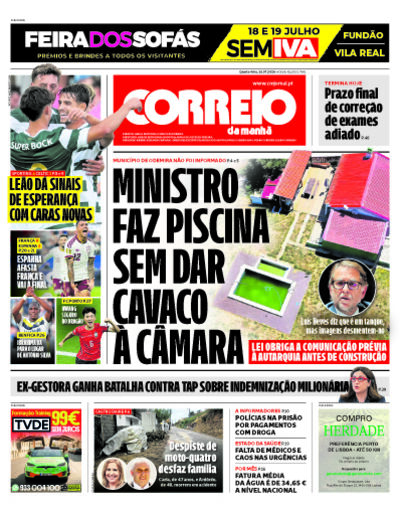 Capa de Jornal